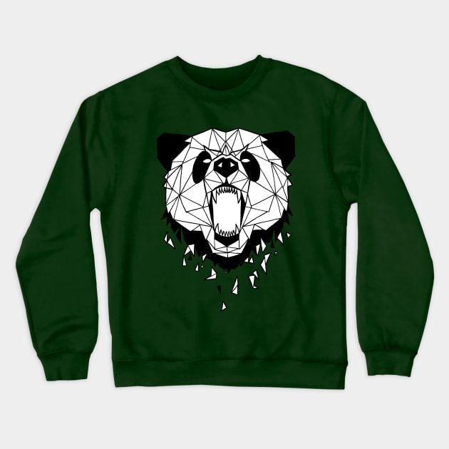 Panda Crewneck Sweatshirt by elcaballeros